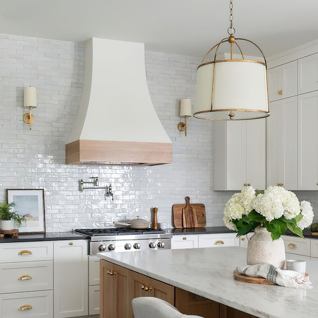 Hinkley Wall Light | Brass & Fabric | 47cm Height