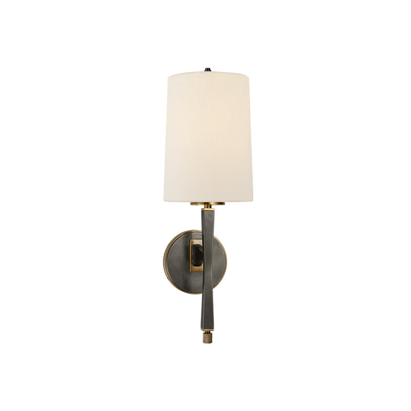 Hinkley Wall Light | Brass & Fabric | 47cm Height