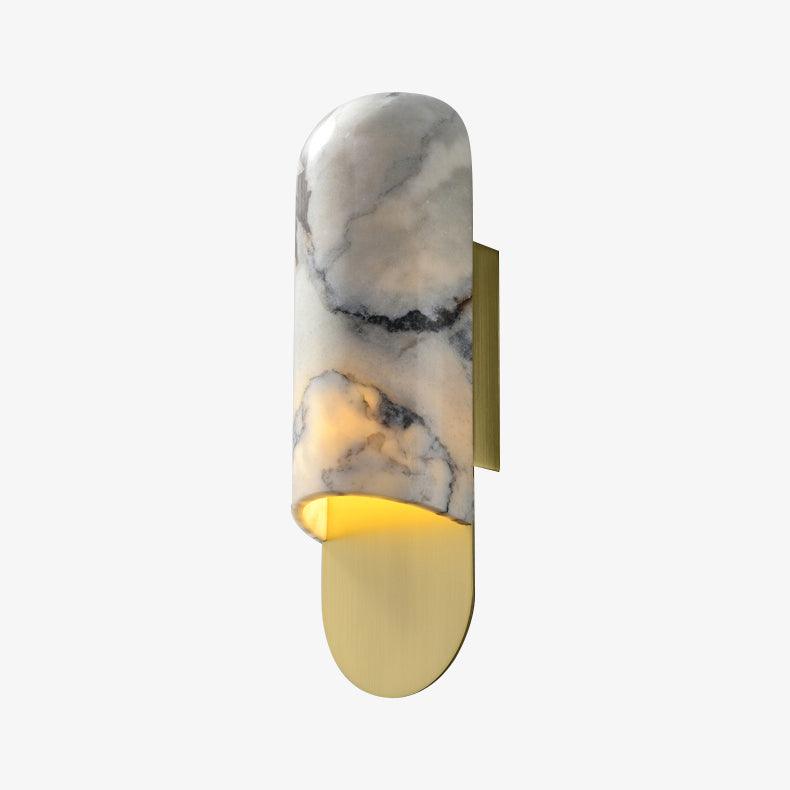 Hl Wall Sconce | Marble, Iron, Metal | Gold, Black