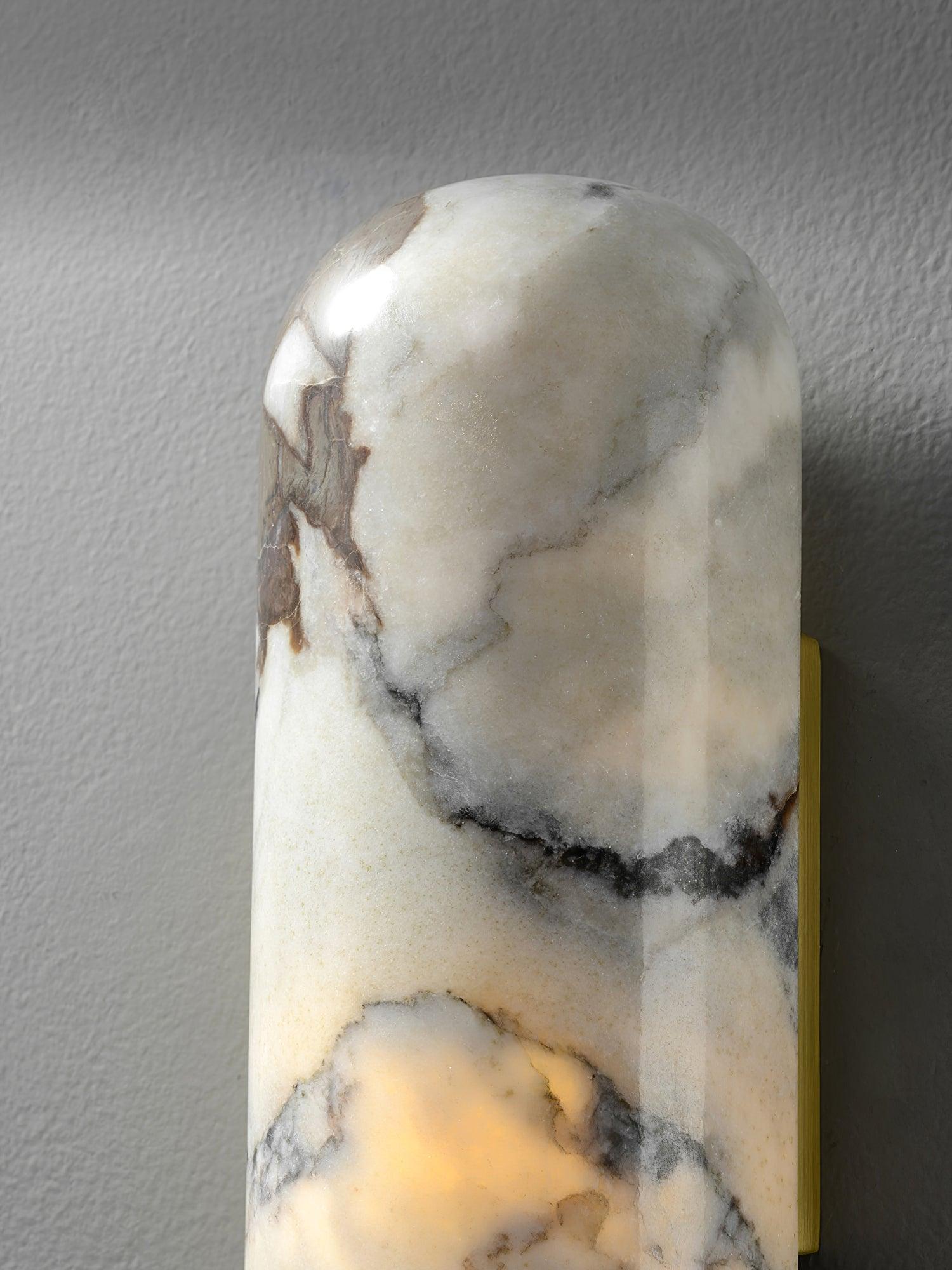 Hl Wall Sconce | Marble, Iron, Metal | Gold, Black
