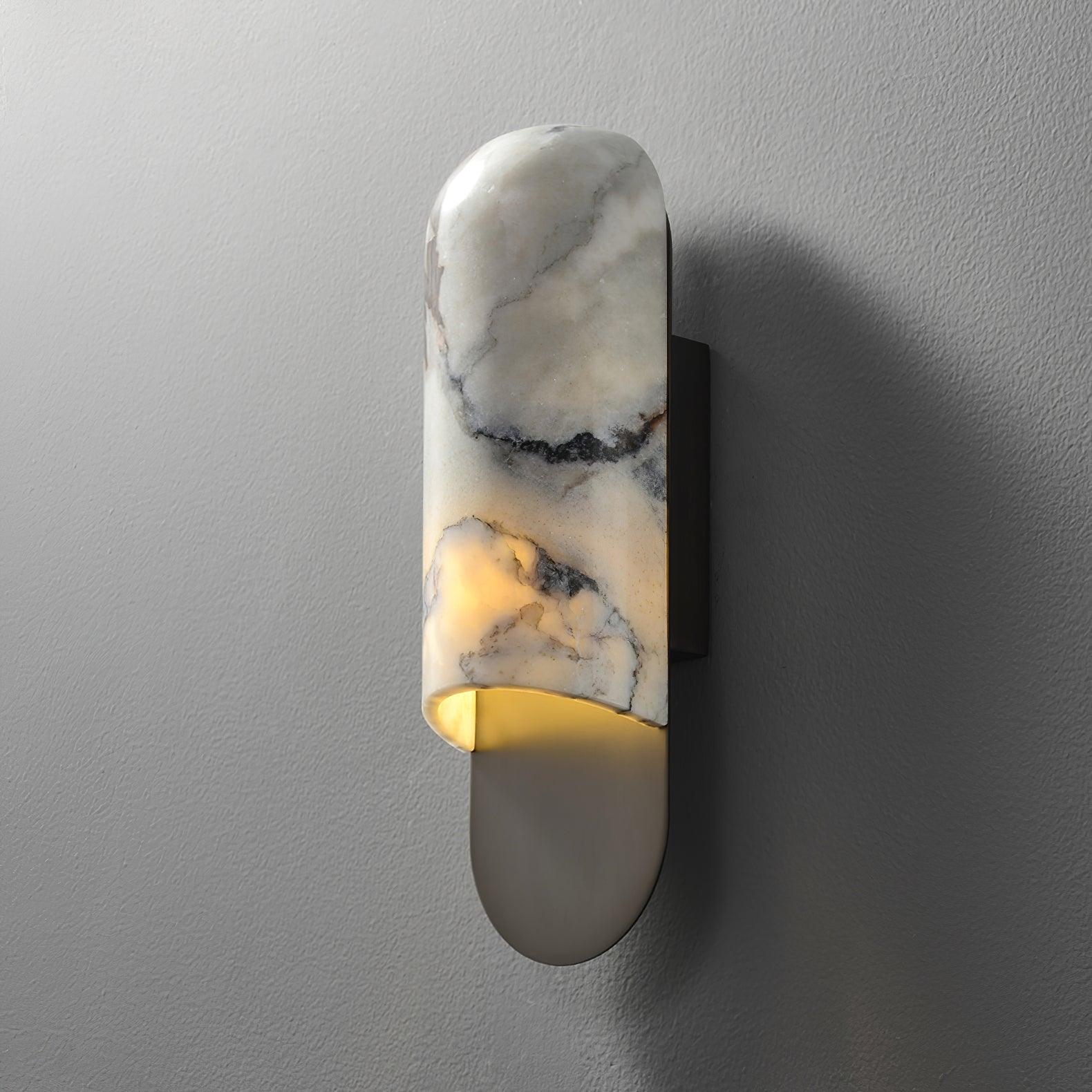 Hl Wall Sconce | Marble, Iron, Metal | Gold, Black