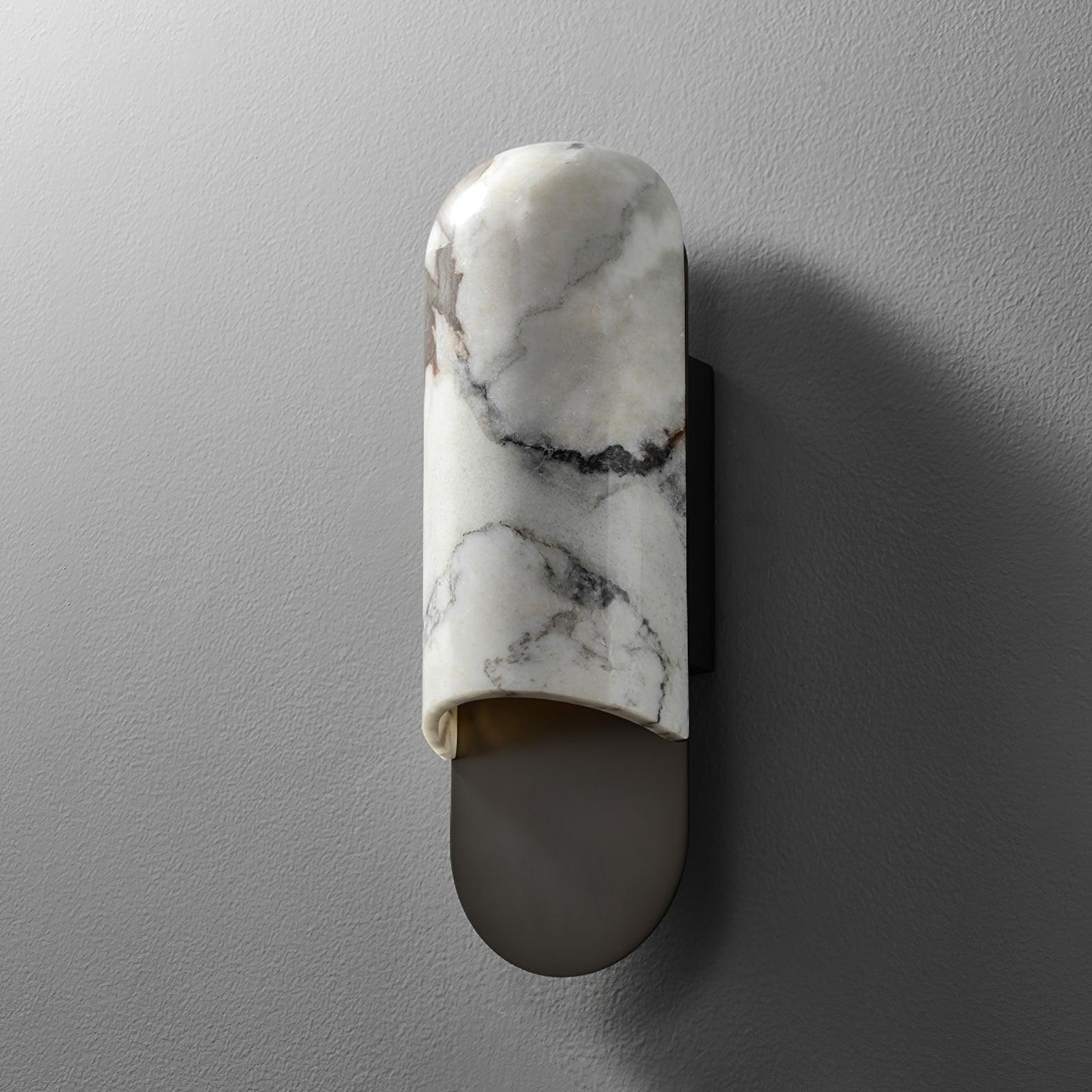 Hl Wall Sconce | Marble, Iron, Metal | Gold, Black