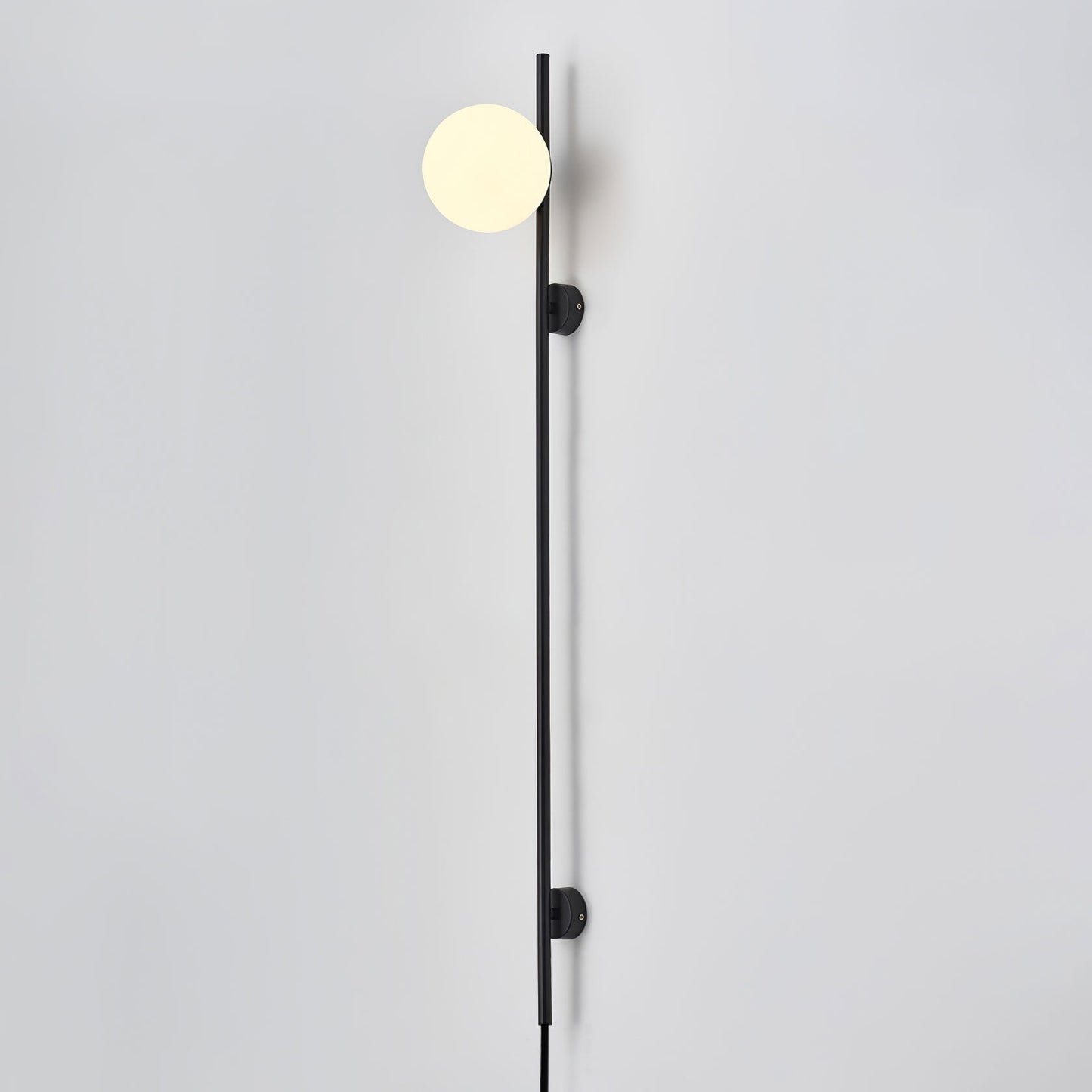 Houseof Plug-in Wall Light | Metal & Glass | White, Black, Gold