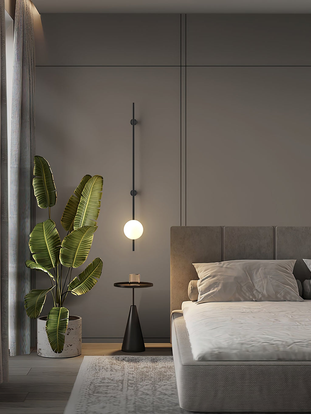 Houseof Wall Light | Metal & Glass | White