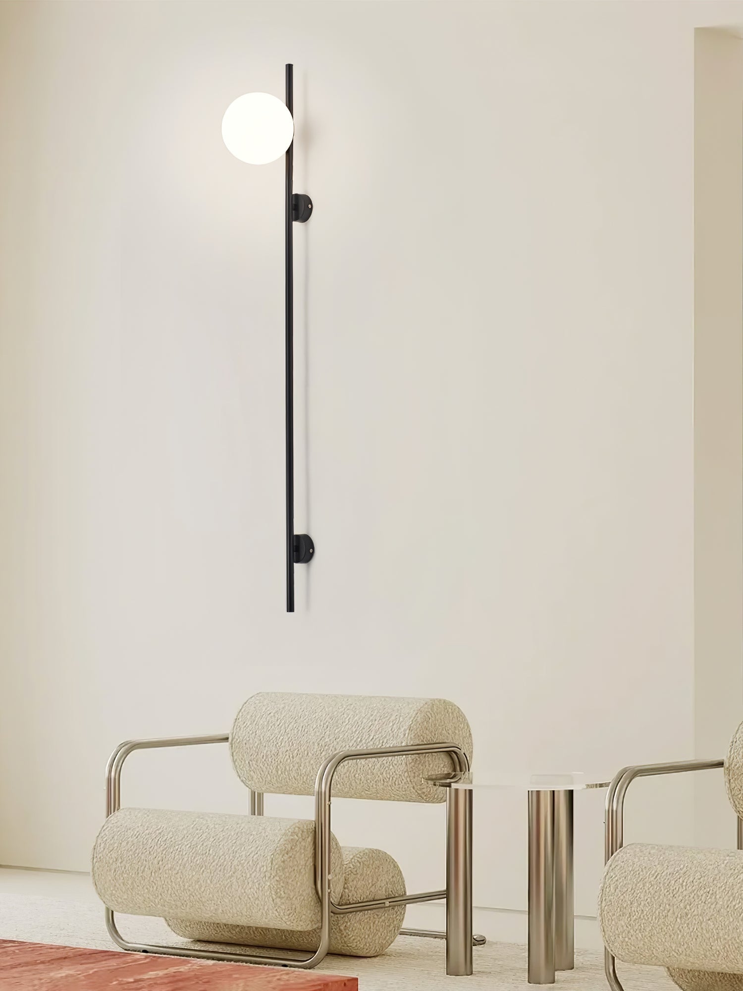 Houseof Wall Light | Metal & Glass | White