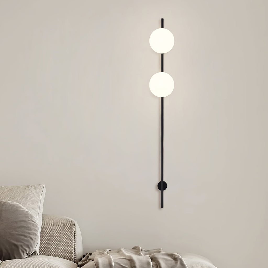Houseof Wall Light | Metal & Glass | White