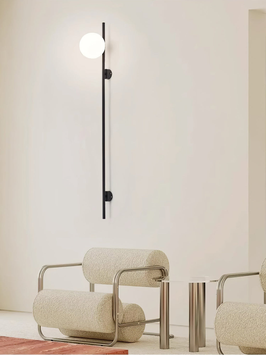 Houseof Wall Light | Metal & Glass | White