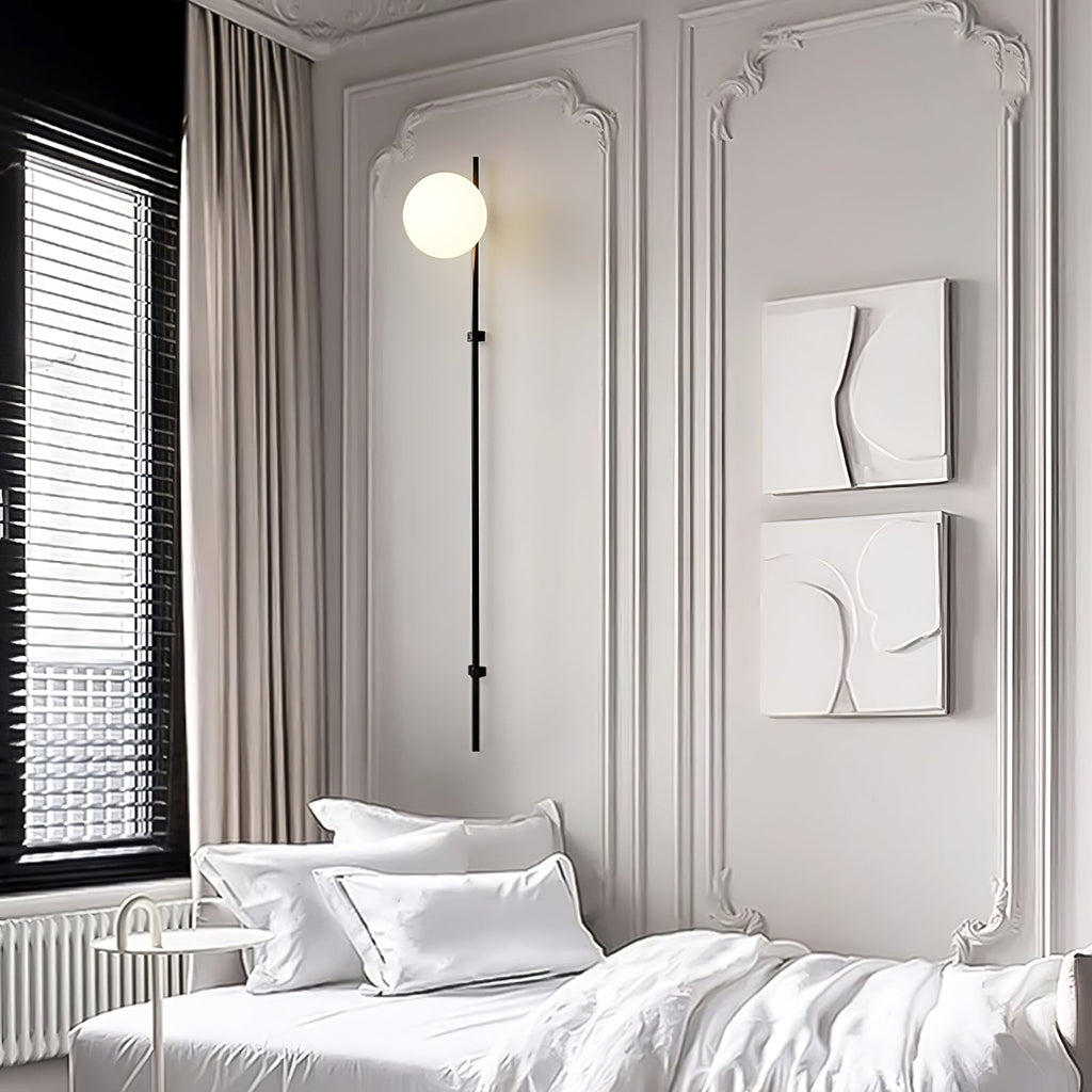 Houseof Wall Light | Metal & Glass | White