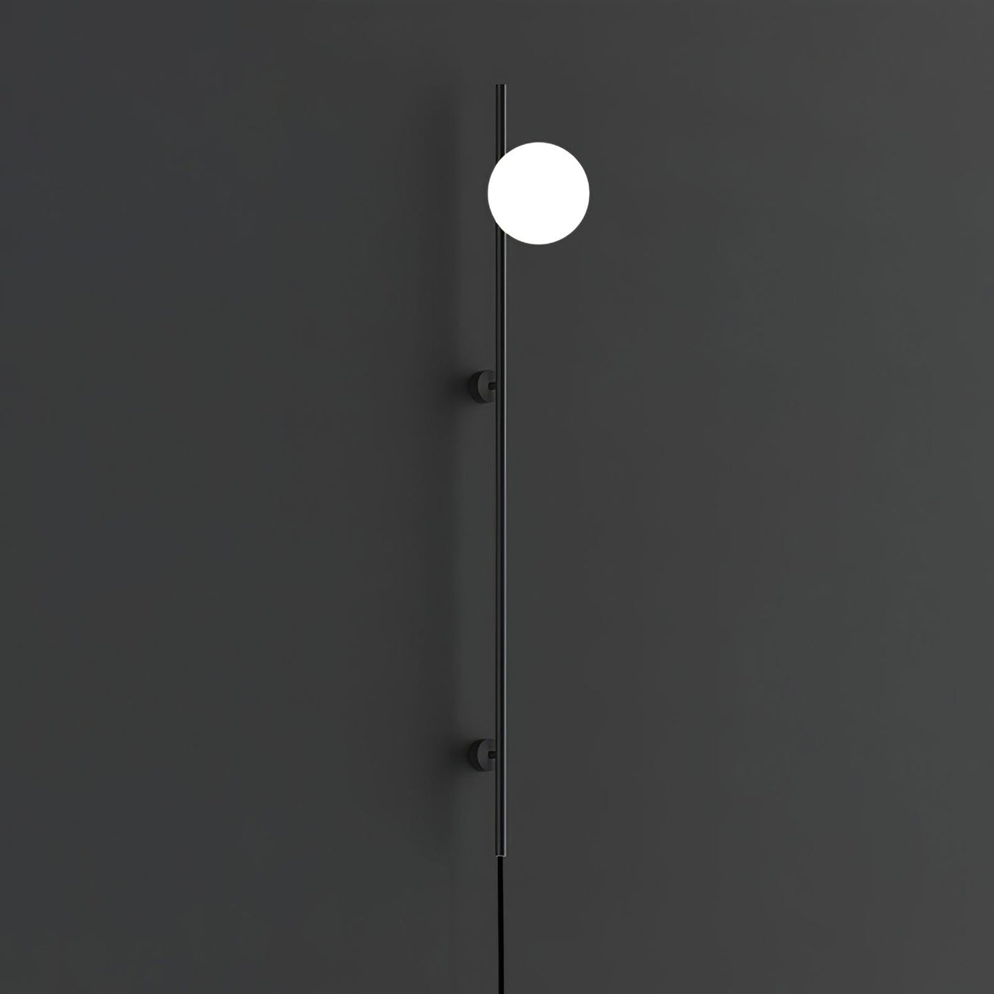 Houseof Plug-in Wall Light | Metal & Glass | White, Black, Gold