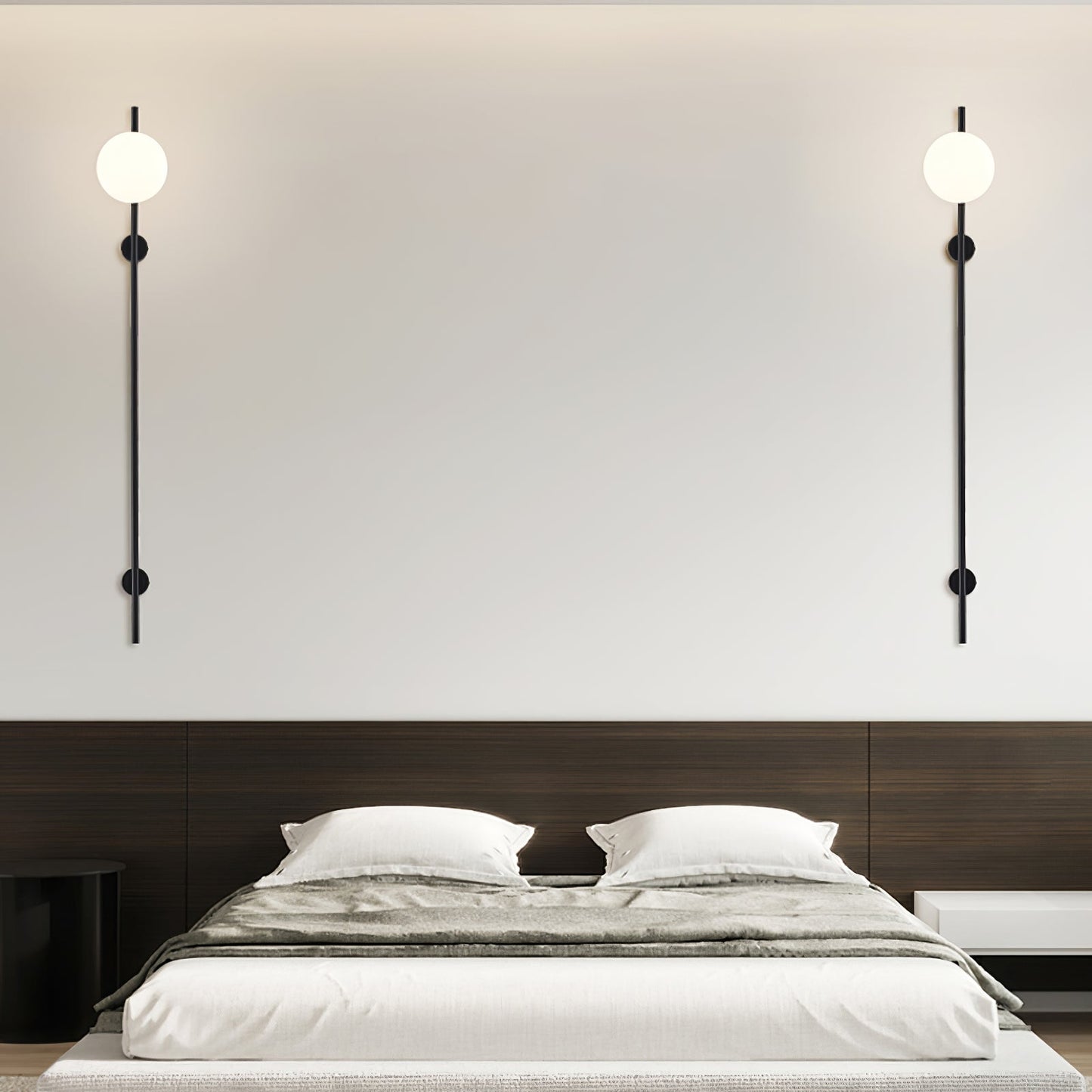 Houseof Wall Light | Metal & Glass | White