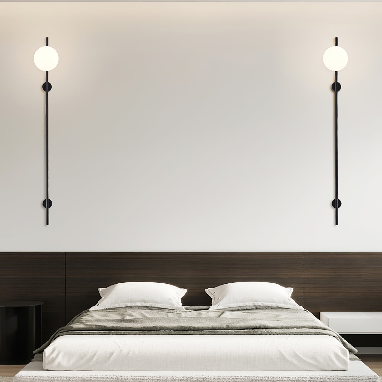 Houseof Wall Light | Metal & Glass | White