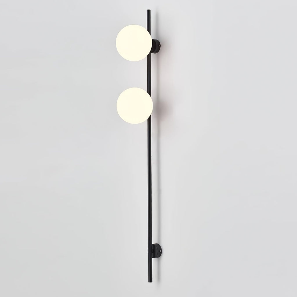 Houseof Wall Light | Metal & Glass | White