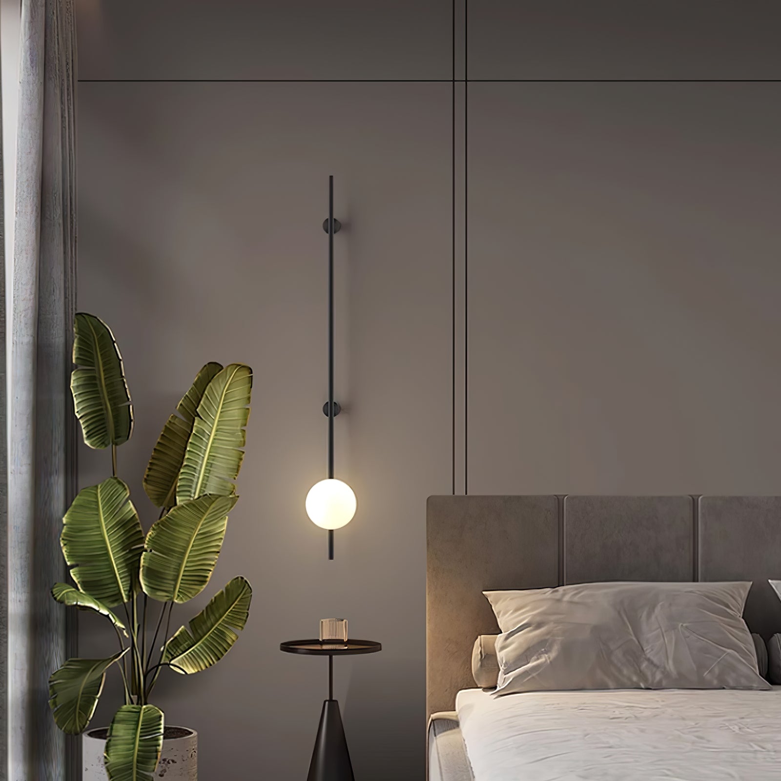 Houseof Wall Light | Metal & Glass | White