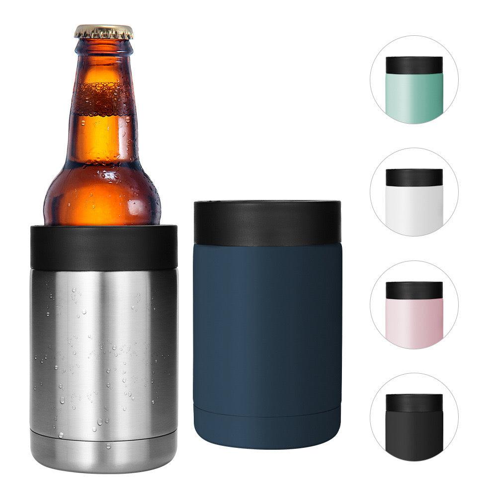 Stainless Steel Can Cooler | Triple Insulated | 12oz