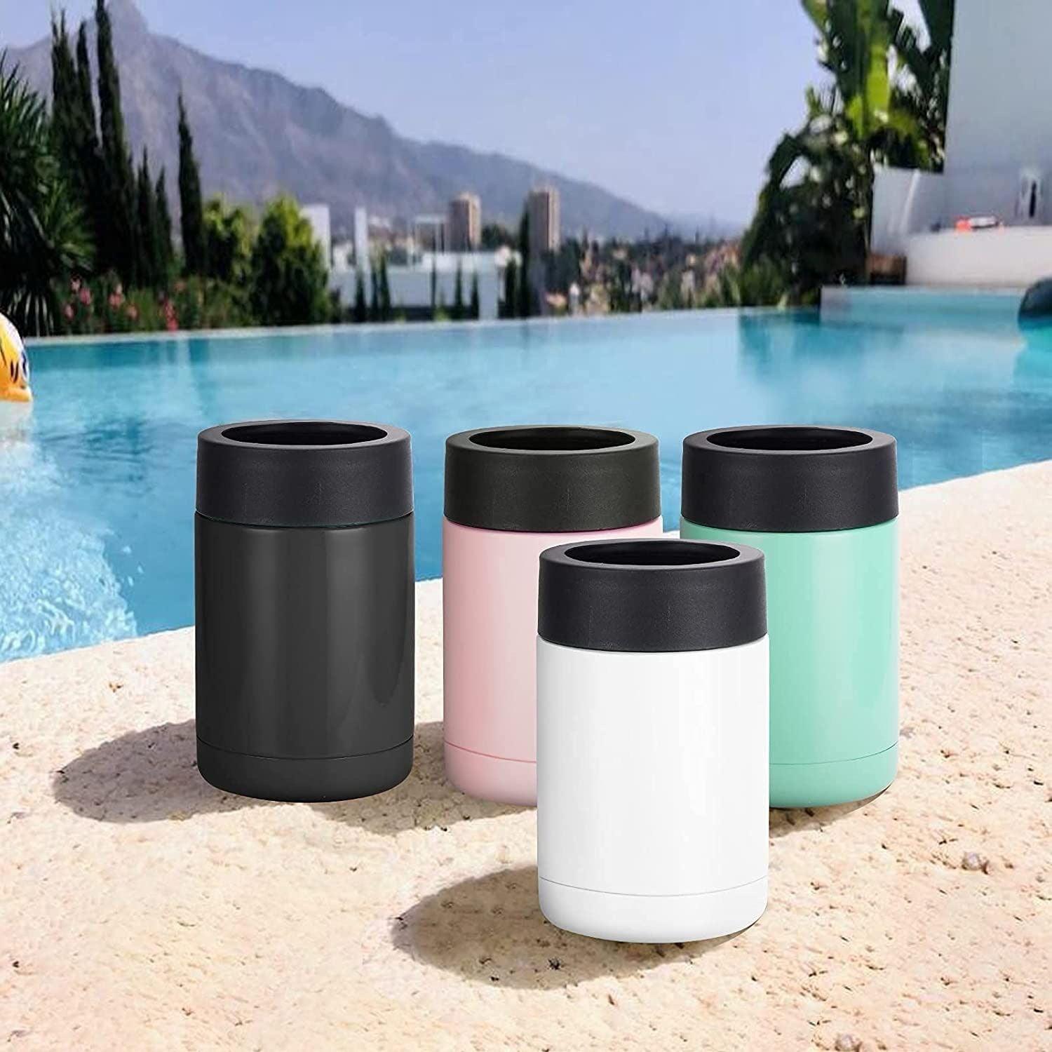 Stainless Steel Can Cooler | Triple Insulated | 12oz