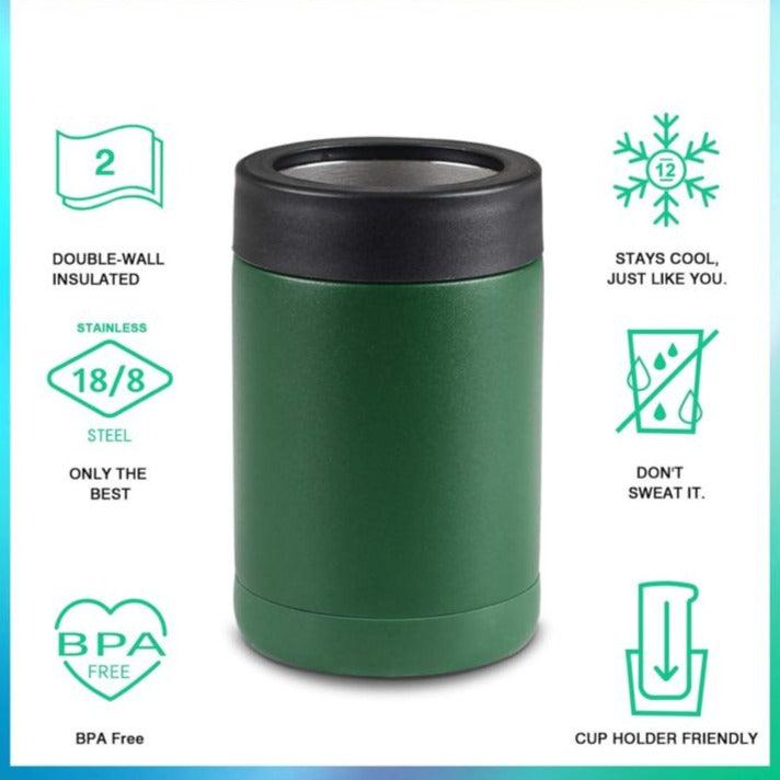 Stainless Steel Can Cooler | Triple Insulated | 12oz