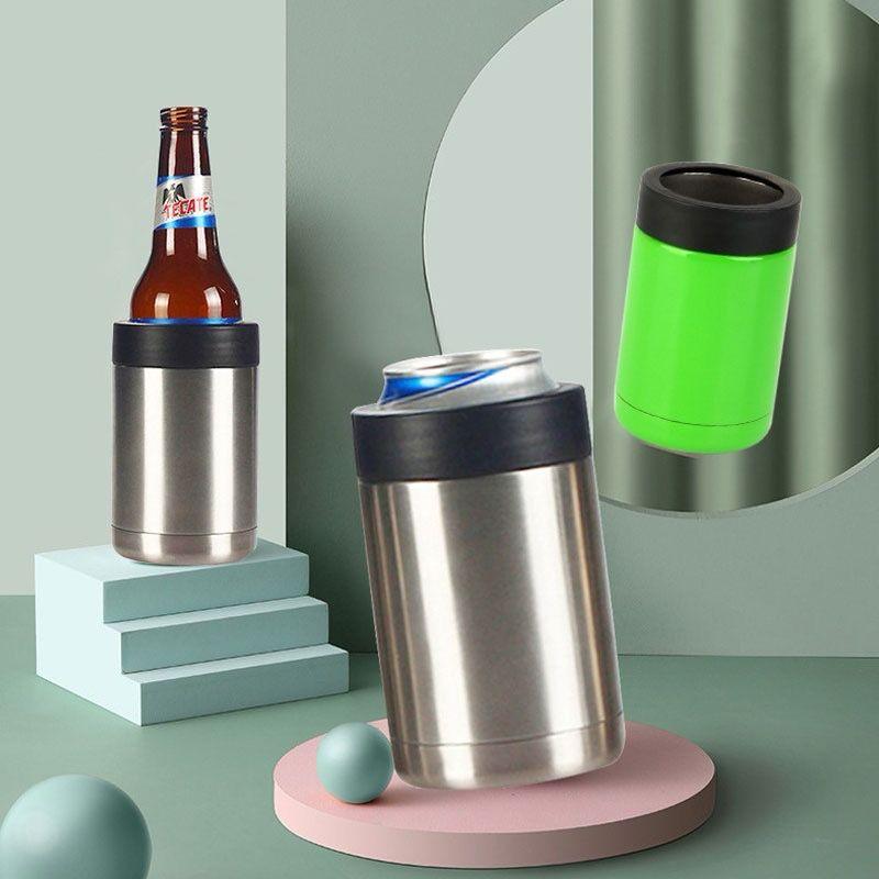 Stainless Steel Can Cooler | Triple Insulated | 12oz