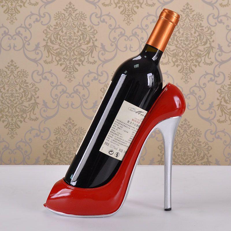 Stiletto Bottle Holder | Handmade Ceramic | Red, Black, White, Gold