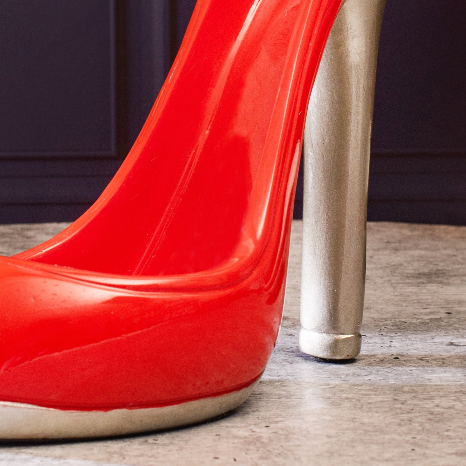 Stiletto Bottle Holder | Handmade Ceramic | Red, Black, White, Gold