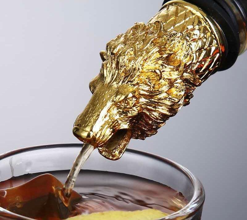 Lion Drink Pourer | Lion-Shaped | Set of 2