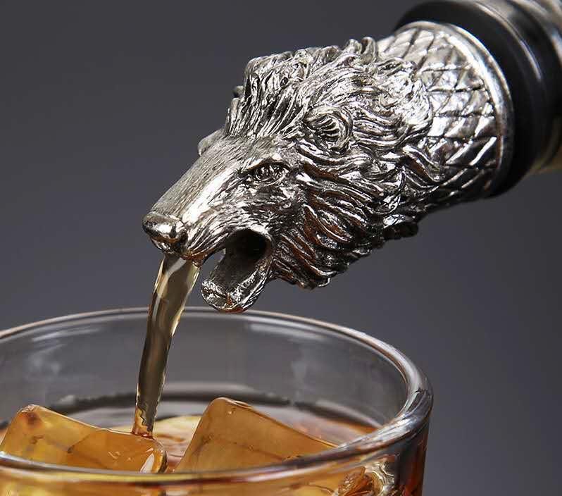 Lion Drink Pourer | Lion-Shaped | Set of 2