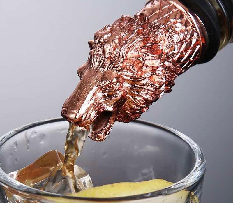 Lion Drink Pourer | Lion-Shaped | Set of 2