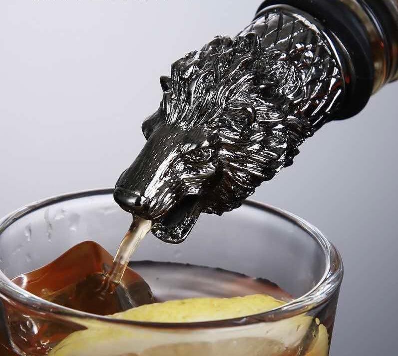 Lion Drink Pourer | Lion-Shaped | Set of 2