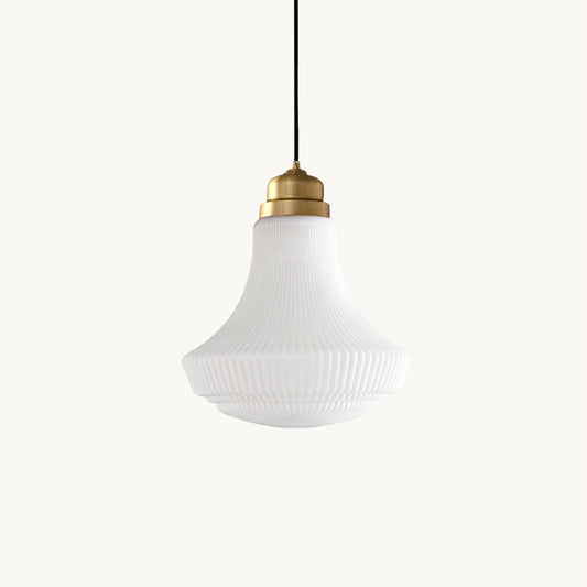 Ingalls Pendant Light | Brass & Glass | 30cm Diameter