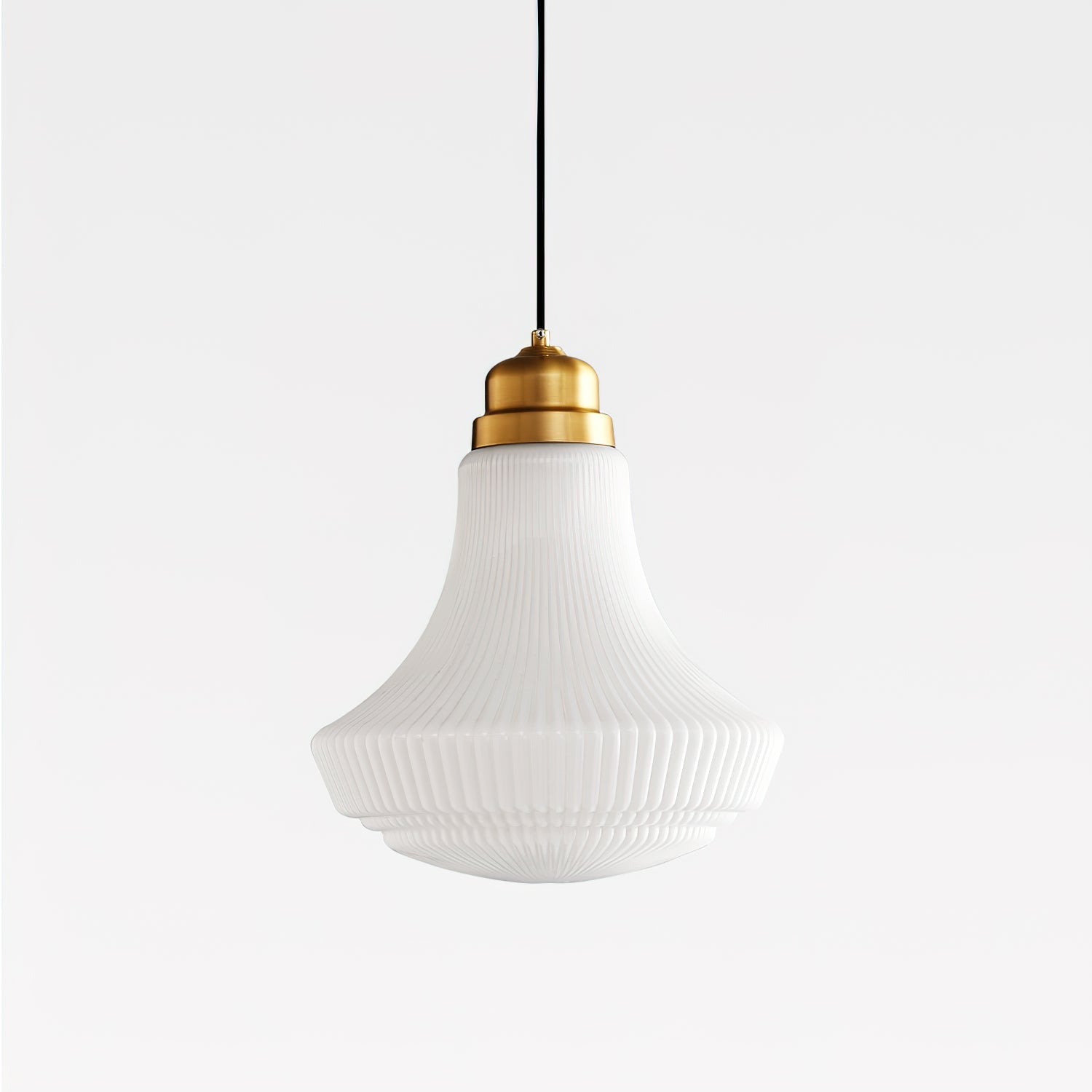 Ingalls Pendant Light | Brass & Glass | 30cm Diameter