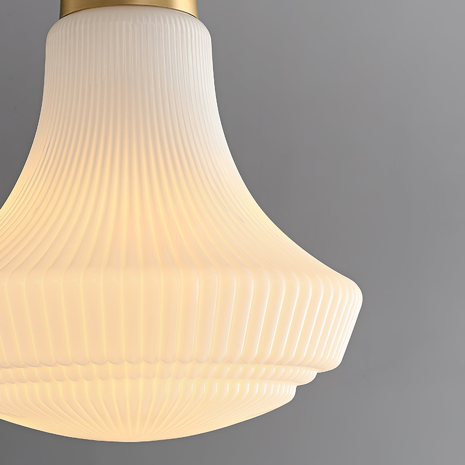 Ingalls Pendant Light | Brass & Glass | 30cm Diameter