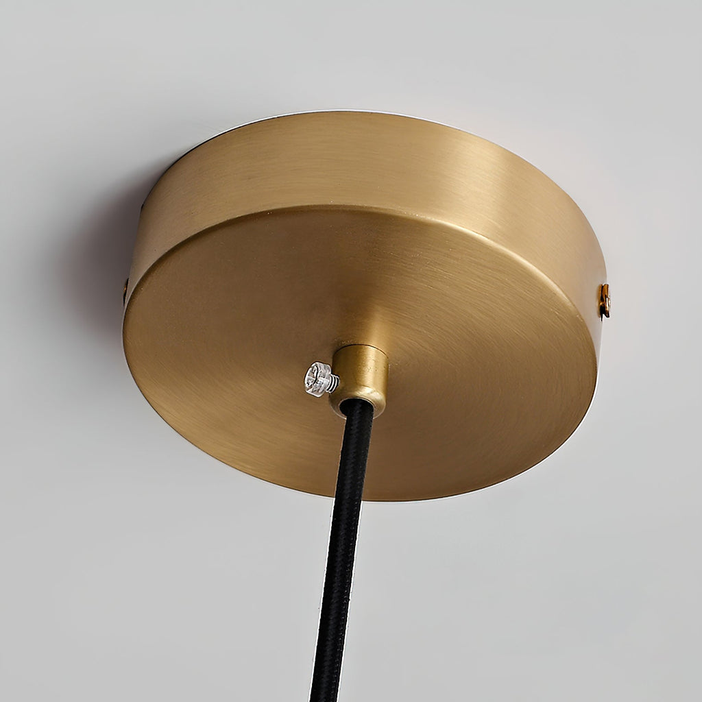 Ingalls Pendant Light | Brass & Glass | 30cm Diameter