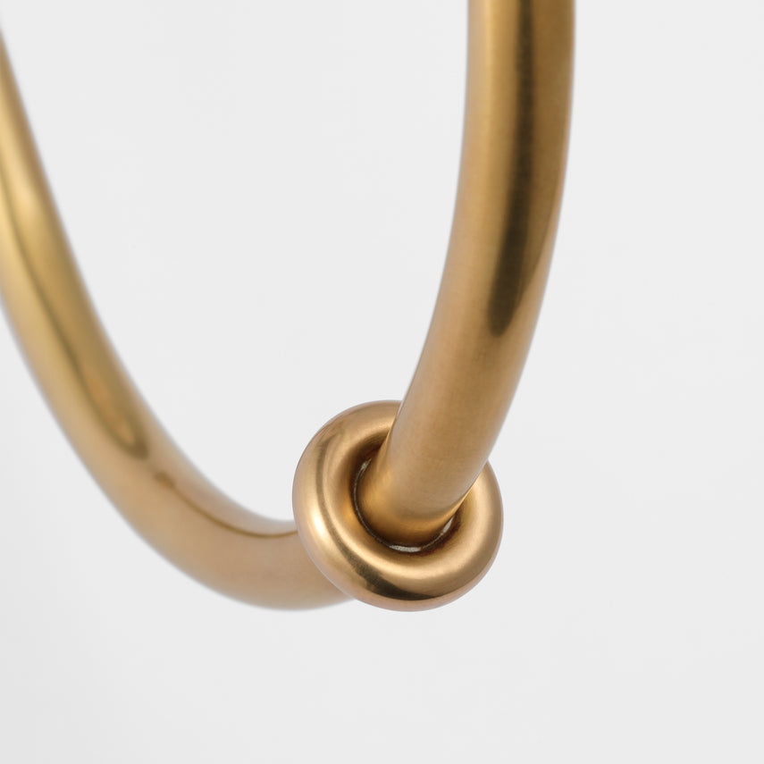 Ingela Wall Light | Brass & Fabric | Contemporary Design