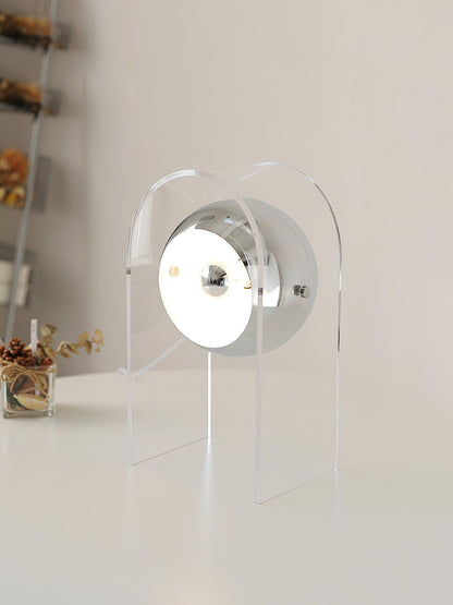 Insta Sensorette Table Lamp | Chrome & Acrylic | 20cm