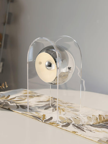 Insta Sensorette Table Lamp | Chrome & Acrylic | 20cm