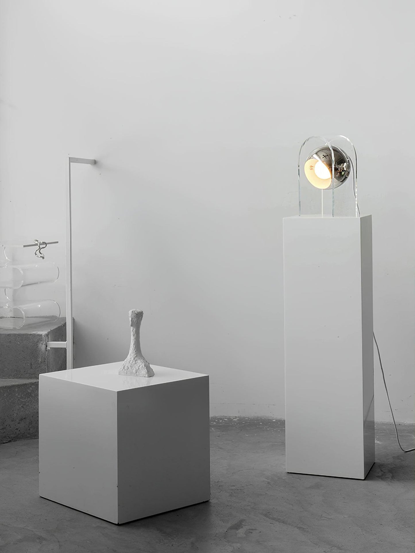 Insta Sensorette Table Lamp | Chrome & Acrylic | 20cm