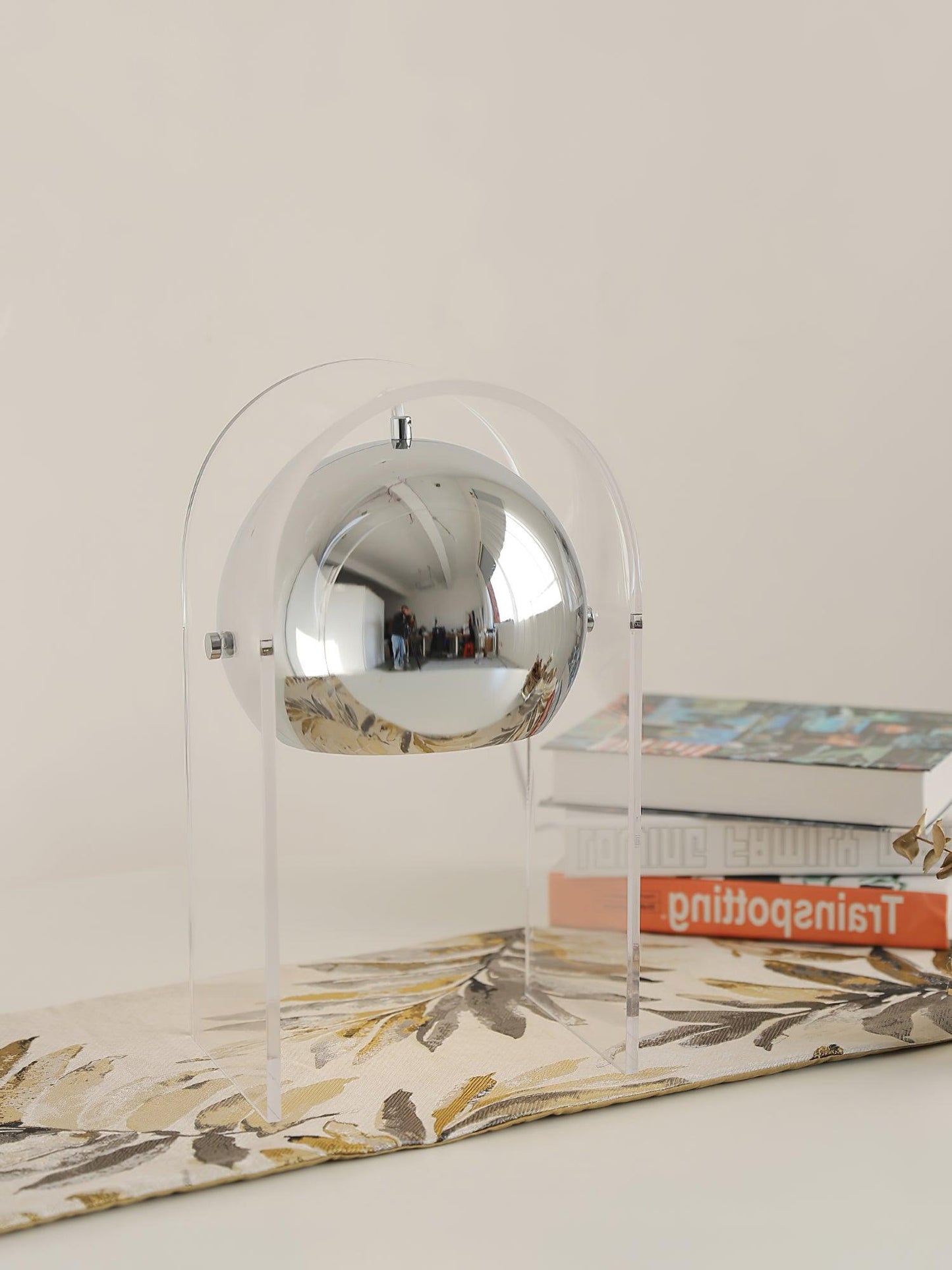 Insta Sensorette Table Lamp | Chrome & Acrylic | 20cm