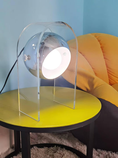 Insta Sensorette Table Lamp | Chrome & Acrylic | 20cm
