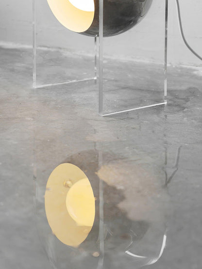 Insta Sensorette Table Lamp | Chrome & Acrylic | 20cm