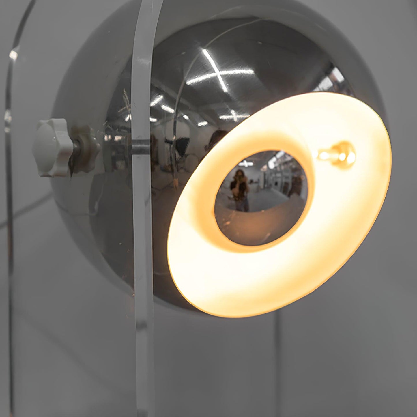 Insta Sensorette Table Lamp | Chrome & Acrylic | 20cm