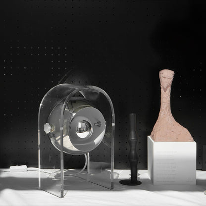 Insta Sensorette Table Lamp | Chrome & Acrylic | 20cm