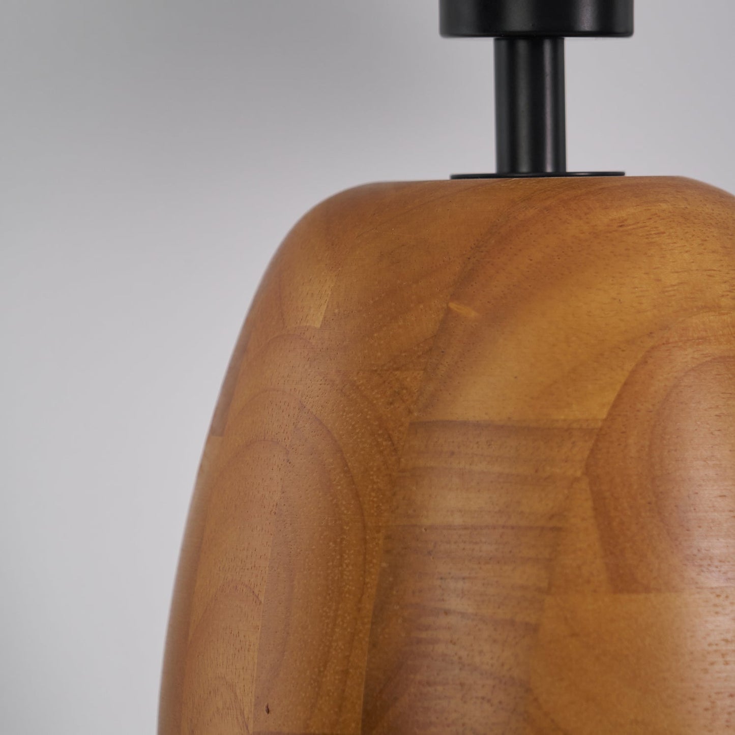 Irving Wood Table Lamp | Wood & Fabric | White