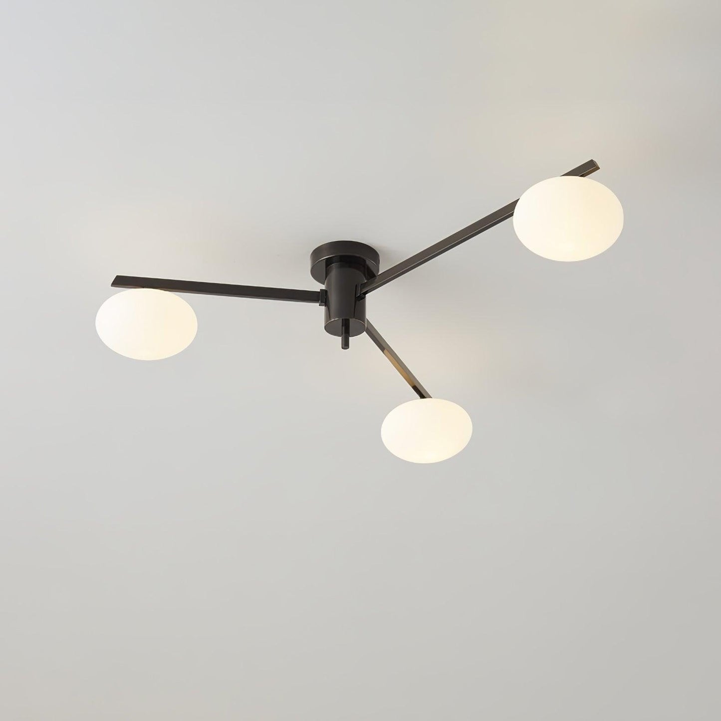 Jasper Ceiling Lamp | Brass & Black | 3, 5, or 6 Heads