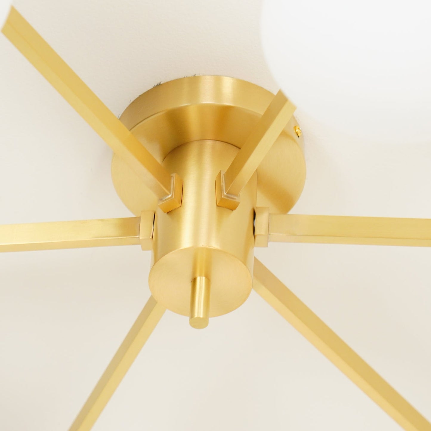 Jasper Ceiling Lamp | Brass & Black | 3, 5, or 6 Heads