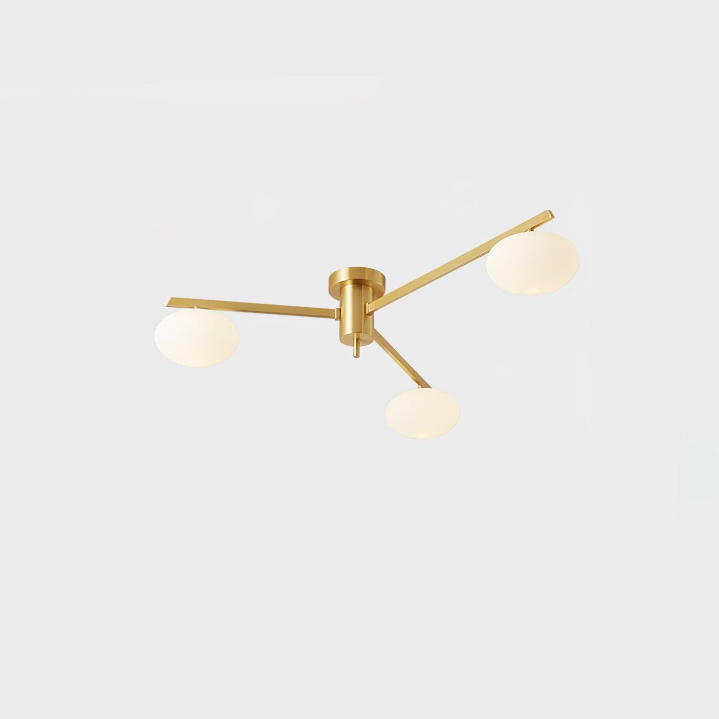 Jasper Ceiling Lamp | Brass & Black | 3, 5, or 6 Heads