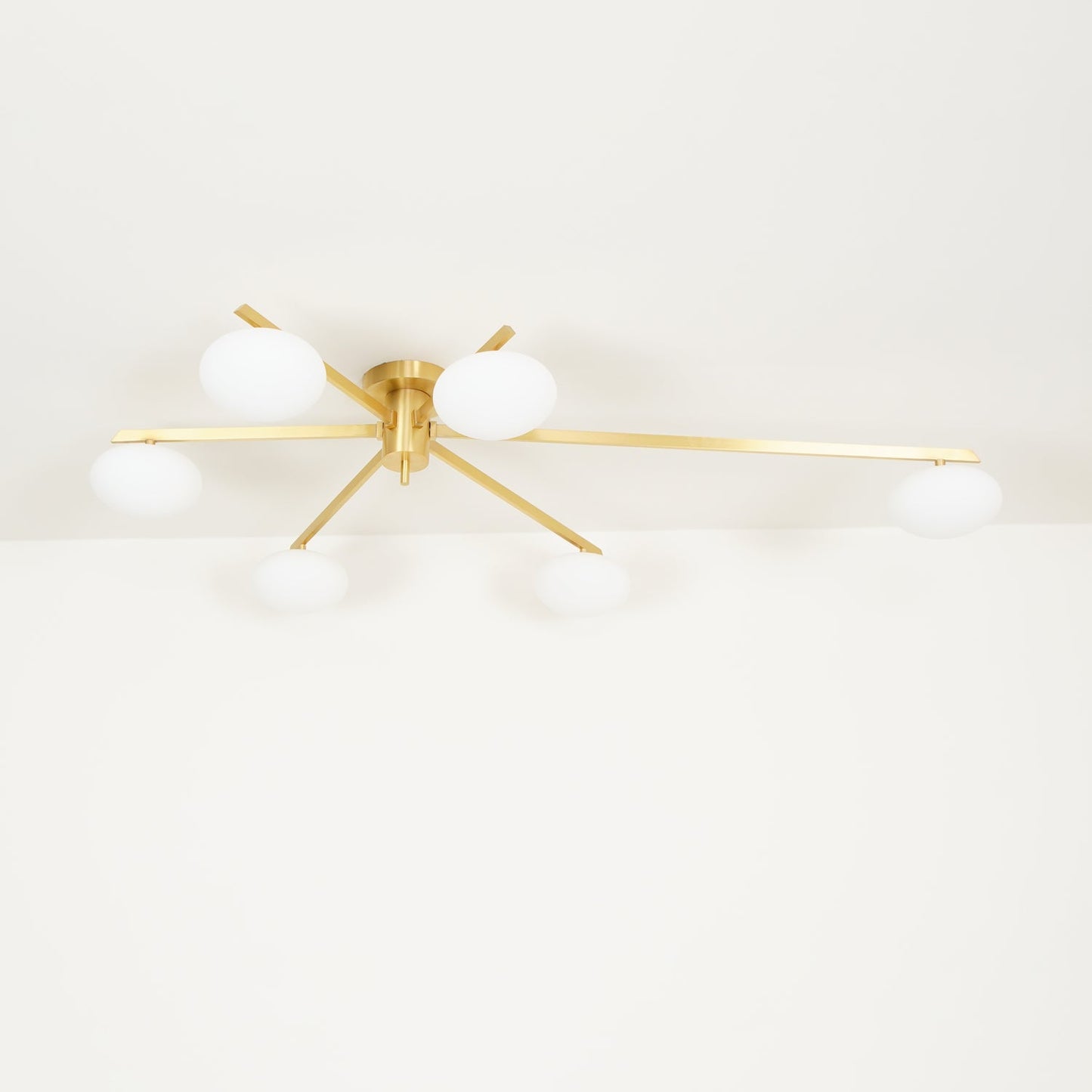 Jasper Ceiling Lamp | Brass & Black | 3, 5, or 6 Heads
