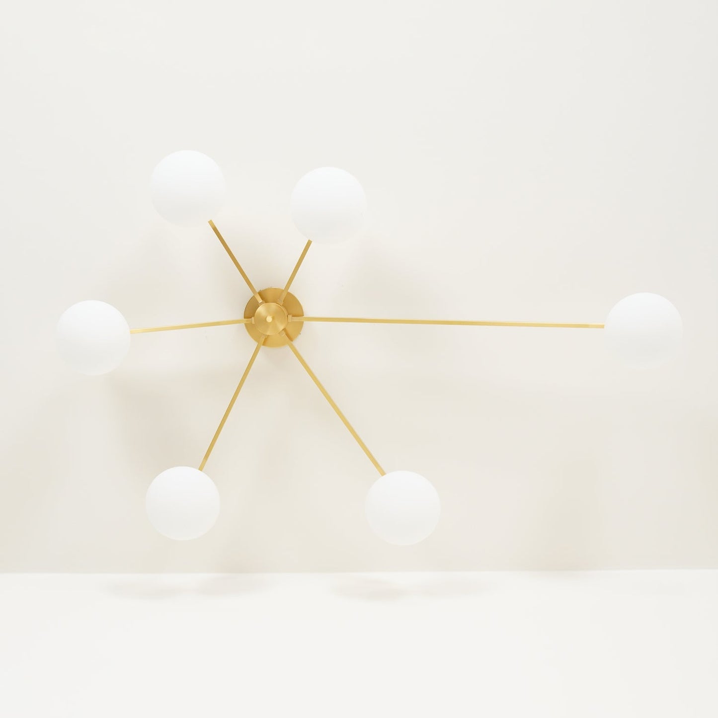 Jasper Ceiling Lamp | Brass & Black | 3, 5, or 6 Heads