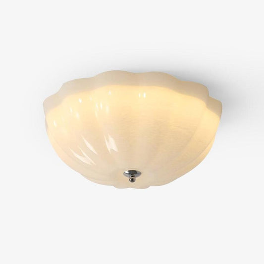 Jelly LED Ceiling Lamp | Metal & Glass | Chrome & White