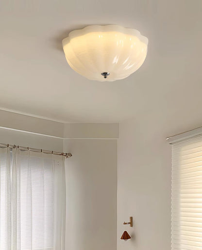 Jelly LED Ceiling Lamp | Metal & Glass | Chrome & White