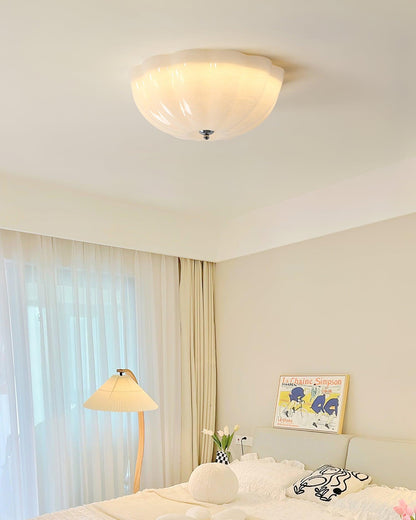 Jelly LED Ceiling Lamp | Metal & Glass | Chrome & White