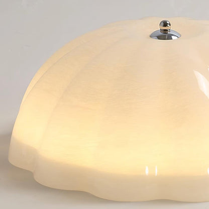 Jelly LED Ceiling Lamp | Metal & Glass | Chrome & White
